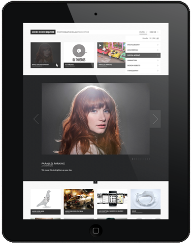 CreativeGrid Pro WordPress iPad Theme