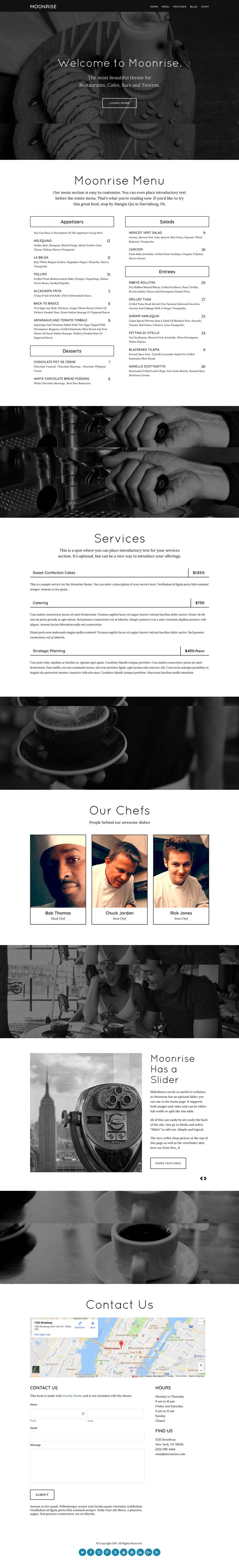 Moonrise WordPress Theme