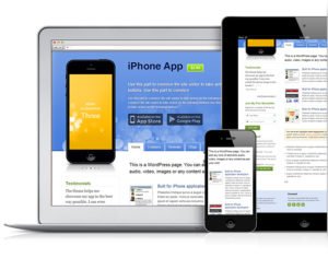 Responsive iPhone App Sell WordPress Theme