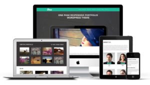 OnePager WordPress One Page Portfolio Theme