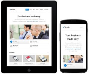 eStudio Responsive WordPress Businesses Theme