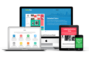 Landing Page Responsive WordPress One Page Theme