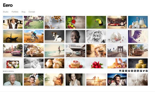 Eero Responsive WordPress Photography Theme
