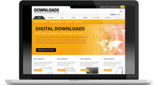 Responsive WordPress Software Downloads Theme