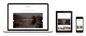 Leda WordPress Minimal Grid Blogging Theme