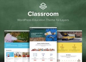 Classroom WordPress Middle School Theme