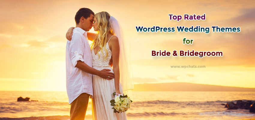 Top Rated WordPress Wedding Themes for Bride & Bridegroom