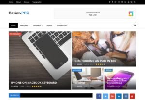ReviewPro WordPress Editorial Reviews & Ratings Theme