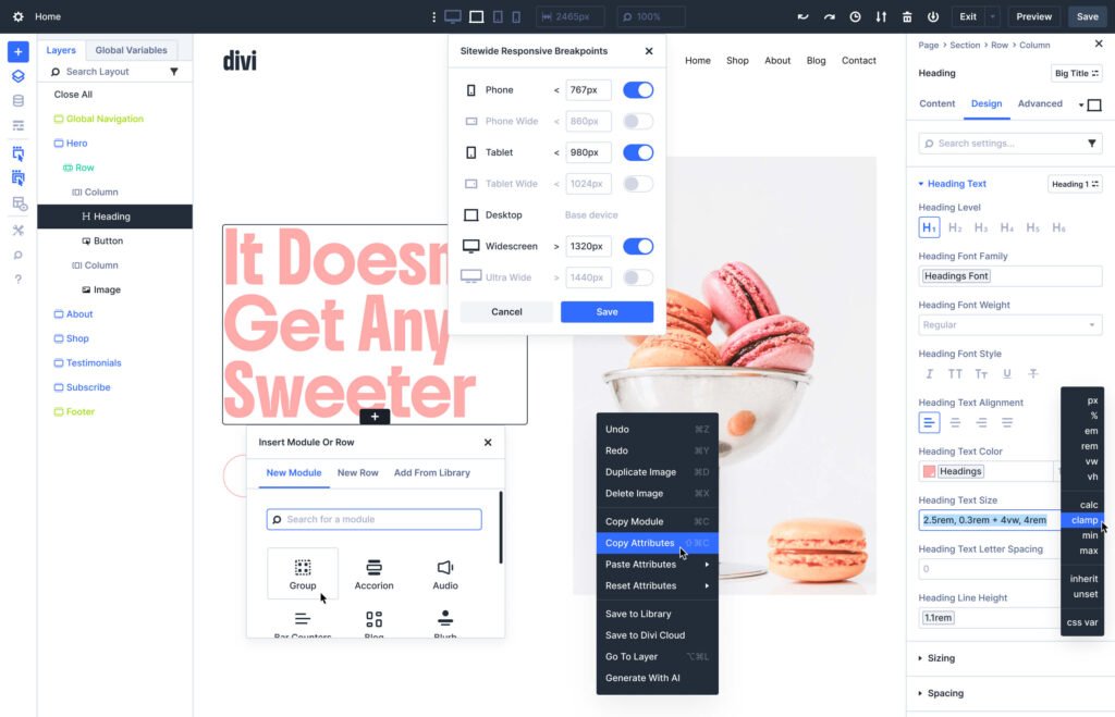 Divi 5 Page Builder