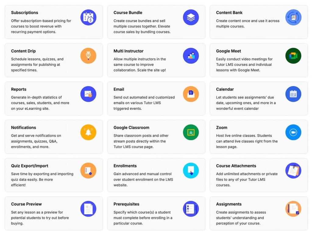 powerful addons to supercharge your courses